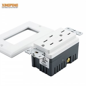 [Hot Item] DC 15A Wall Socket with Double USB Port Type-C Charge