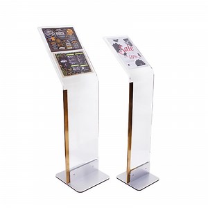 [Hot Item] Acrylic A4 A3 Floor Standing Advertising Exhibition Poster Display Stand