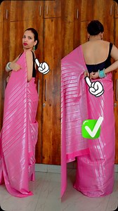 Saree Hacks for Beginners ❣️#saree #indianwear #sareelove #fashionblogger #ethnicwear #ethnicwear #viral #sareeswag | Amrita Rai -Drape Artist