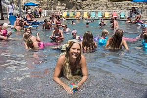 Happy Friday Stormy Point Village! Don't miss the Mermaids today at noon & the Glow Rodeo tonight at 9 pm! Please RSVP for the Glow Rodeo at 417-386-4471. #ozarkmountainmermaid #glow | Stormy Point Village