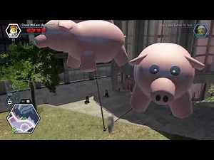 LEGO® CITY UNDERCOVER - Festival Square - Pig Cannon