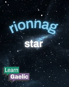 3K views · 91 reactions | ⭐️ rionnag – star ✨ Là Cogaidhean na Rionnaige sona dhut! Cleachd an Cumhachd agus ionnsaich Gàidhlig! Happy Star Wars Day! Use the Force and learn Gaelic! Rionnaige = genitive of rionnag | LearnGaelic | Facebook