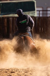 Rock steady. Louis Bottom Dollar—Derby prep at full throttle. Owned by Nate Ballerino Sired by Cattalou #hammernessperformancehorses #cowponyproductions #cattalou #nrcha #cowhorse Nate Ballerino Horse Company Nate Ballerino 6666 Ranch | Cow Pony Productions