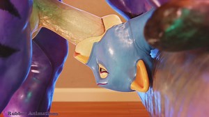 Tiger x Lion [RubberAnimations]