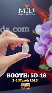 Join us at Booth: 5D-18 @hktdclifestyle #middiamonds All Shapes, Cuts, Colors and Sizes  | MID House of Diamonds | Facebook