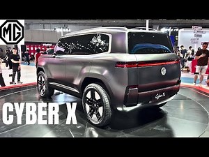 New MG Cyber X | Stunning Electric Adventure SUV