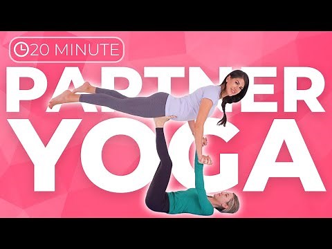 20 minute PARTNER YOGA poses for 2 | Acro Yoga Routine for *all levels, ages, & sizes*