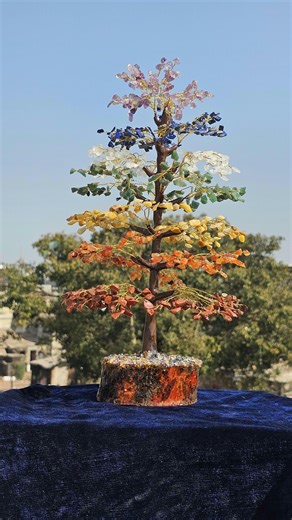 Natural Handcrafted Seven Chakra 1000 Beads Crystal Tree for Home Decor - Etsy