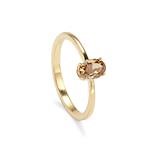 Fancy Diamond Ring in 18K Gold 0.75ct