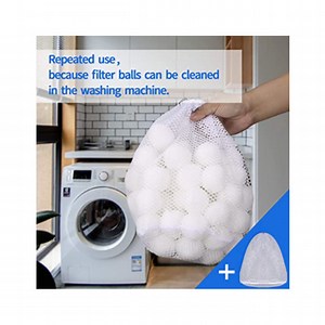 [Hot Item] Aquarium Fish Tank Swimming Pool Sand Water Float Ball Filter Fiber Media Filter Ball for Water Cleaning