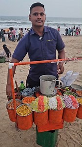 Prabhat Vai Ka Special Jhal Muri - Puri Swargadwar Beach | Street Food Loves You