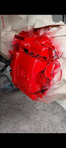 DIY, Brake caliper paint. #brakecaliper #hilights #follower #friends | Safwan Alambra Osalli