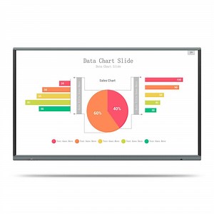 [Hot Item] Digital Electronic LCD Display Teaching Touch All in One Movable Interactive Whiteboard