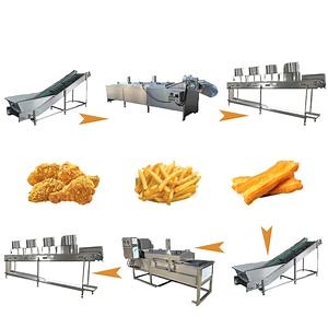 [Hot Item] Industrial Frozen French Fries Making Bean Snacks Doughnut Deep Fryer Oil Filter Machine