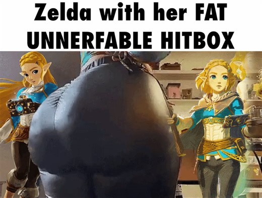 RT @kaylaaact: playing against a Zelda is like pay to lose FOR ME cause how am I supposed to not get distracted by her giant wagon down the…
