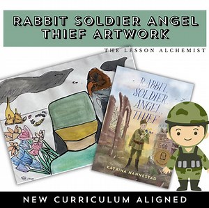 Rabbit Soldier Angel Thief – Curriculum-Aligned Art Lesson
