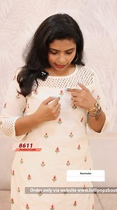 14K views · 132 reactions | Yeame Embroidered Ethinic Kurti (8611)@...