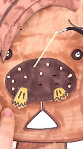 Shocking Rudolph Skincare & Blackhead Removal ASMR 🦌 #asmr #relaxing #paperdiy #massage #satisfying #skincare | Paper__pepper