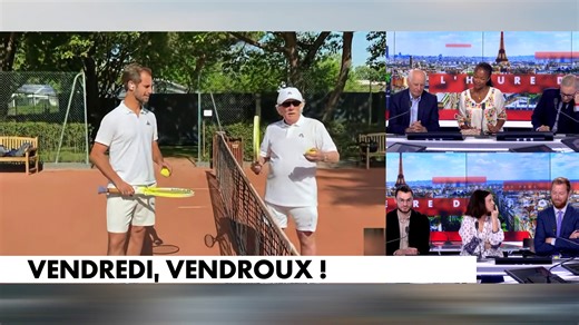 15K views · 94 reactions | Dans sa chronique du 02/05/2025, Jacques Vendroux partage un moment avec Richard Gasquet, qui prendra sa retraite après Roland Garros. | CNEWS | Facebook