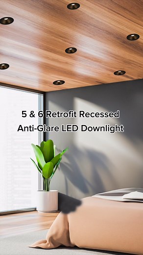 Check out our new Retrofit Anti-Glare Downlights! Available in black and white! This light features a unique deep recess baffle with anti-glare LED COB technology. #lighting #explorepage #reel #newvideo #constructionlife #retrofit | Maxxima LED Lighting | Facebook