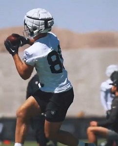14K views · 464 reactions | First Round Pick TE Brock Bowers is gonna be utilized all over this offense. Legit offensive weapon ‍☠️ | The Raiders Silver & Black | Facebook