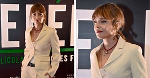 Dolores Fonzi sorprendió al mostrar a sus hijos en el estreno de Belén