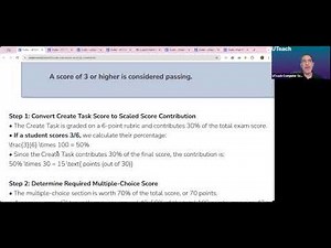 Create Task Mastery: Elevate Your AP CSP Teaching Game Workshop Week 2 (March)