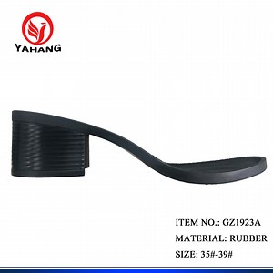 [Hot Item] Rubber Heels for Lady High Heels Anti-Slip Comfortable Classiacal Style Shoe Outsole