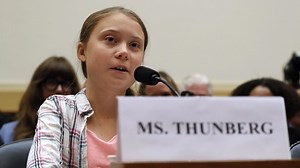 Teen climate activist Greta Thunberg tells Congress: 'Unite behind the science'