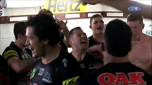 Merrin leads Panthers’ locker room celebrations