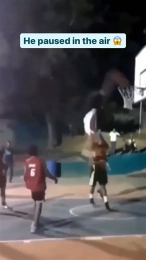 He took off 😳🚀 Via @dunk_simple | Hoops Nation