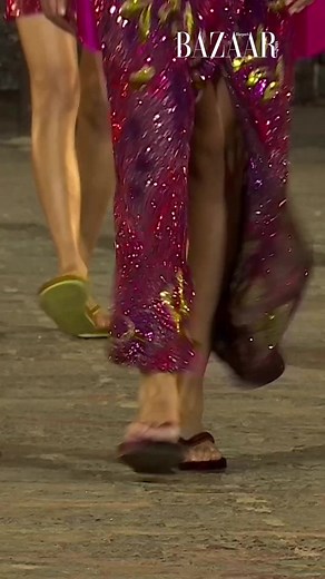 The colour pink holds a strong significance in Indian culture. At Dior’s Fall’23 showcase we saw pink in its varied hues and tones. Here’s a glimpse of the carefully curated collection by Dior’s creative director, Maria Grazia Chuiri #bazaarindia #harpersbazaarindia #DiorFall23 #diorinmumbai | Harper's Bazaar India