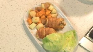 Cooking with Chef Bryan: Mushroom Stuffed Chicken Breasts Wrapped in Bacon