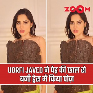 #UorfiJaved wears a dress made of tree barks; Fans pray for Anuj & Anupama reunion in #Anupama; #KarishmaTanna reveals she didn't get any film offers post #Sanju; #RohitShetty shares promo of his show #KhatronKeKhiladi13; take a look at what's buzzing in B-Town! #zoomtv #entertainment #bollywood #tellywood | Zoom TV