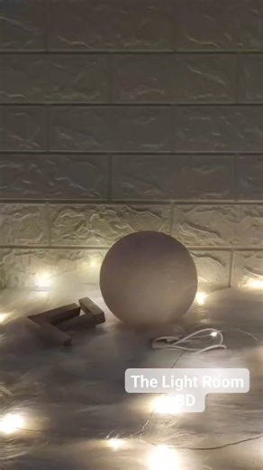 2.2K views | 3D moon lamp 16 color Remote control system Rechargeable | The Light Room BD | Facebook