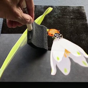 The easiest way to make your painting look better. #varnishporn by @ehjstudios If you varnish with Gamvar, you won't need to wash your brush. Just wipe off excess varnish and allow any residual varnish to dry in the brush. Gamvar is so easily dissolved that you can simply soak the brush in varnish for a few minutes to reactivate the dried varnish. Voila! You're ready to varnish again. If you prefer to clean the brush, simply rinse in Gamsol and pat dry on a paper towel. Final washing with soap a