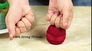 IBA Indianbeautifulart Anchor Stranded Cotton Thread Floss Cross Stitch Hand Embroidery Pack of 25 Skeins-Olive Green