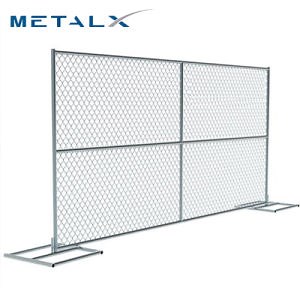 [Hot Item] Temporary Chain Link Fencing Panels Portable Event Fencing American Model 6'x12' Temporary Chain Link Fence for Yard