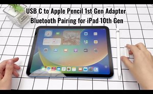 ACANDYA USB C to Pencil 1st Gen Adapter for iPad 10th Generation Male USB-C to Female Charging Adapters