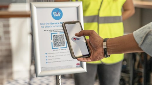 Push to cancel QR codes in NSW