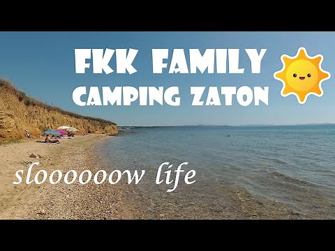 FKK Family Beach Zaton Camping - slow life on the beach Bilotinjak Beach