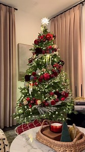 Shes beautiful from all angles now 🤭🎄🎁 #christmastree #christmastreedecorating #christmastreedecor #kingofchristmas #christmasdecorations #christmasdecorating #christmasvlog #athomestores | The Fighome