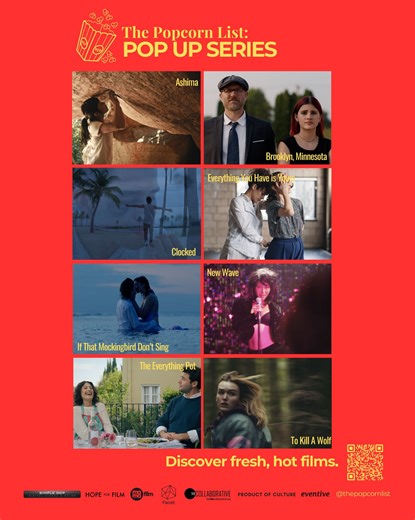 FRESH HOT FILMS! We're honored to be partnering with The Popcorn List this September for their Pop Up Series highlighting first-time female directors! Each film will play for ONE NIGHT ONLY, so you won't want to miss your chances to catch these great new titles: IF THAT MOCKINGBIRD DON'T SING 9/14 - 6pm NEW WAVE 9/21 - 6pm THE EVERYTHING POT 9/28 - 6pm Get tickets at sidewalkfest.com/tickets. | Sidewalk Film | Facebook