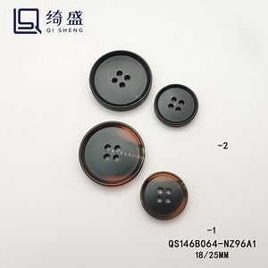 [Hot Item] Polyester Resin Button for Craft Supplies Sewing for DIY Needlework for Clothing Decorative