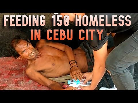 4TH CHARITY MISSION FEEDING 150 HOMELESS IN CEBU CITY #charity #mission