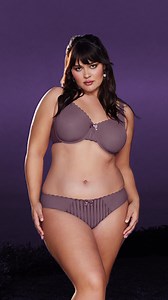 Add international flair to what you wear with the European styling and rich fabrics of the Stockholm Non-Padded Underwire bra and panties. | Vanity Fair Lingerie