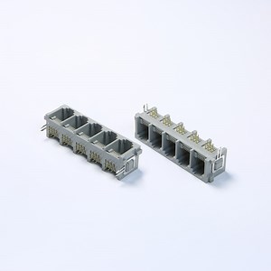 [Hot Item] 1X5 Ports Rj11 Modular Jack with Right Angle
