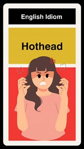 Hothead??? What does it mean? 😱 Let's Learn the English word "Hothead/ hot head." Use this vocab for informal English conversations. | WordCraft Academy
