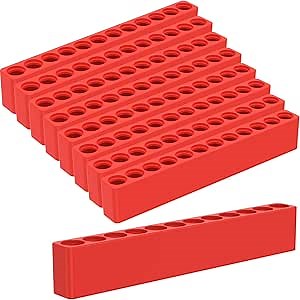 Bit Holder, Drill Bit Holder, Tool Box Organizer, 21Pcs Hex Bit Holder, 12 Holes Hex Bit Organizer, Organizer Hex Bit Holder Rack for Hex Shank Bits Screwdriver Bits (red)