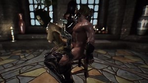 Spriggan and Spider Queen with One Lucky Guy [SZYCA]